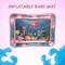 4E's Novelty Water Mat for Babies - Inflatable Tummy Time Water Mat for Sensory Development, Baby Play Mat